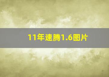 11年速腾1.6图片