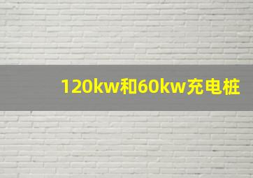 120kw和60kw充电桩