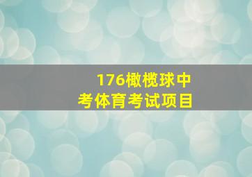 176橄榄球中考体育考试项目