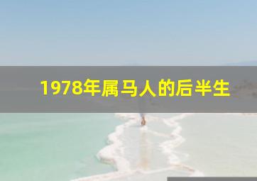 1978年属马人的后半生