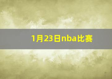 1月23日nba比赛