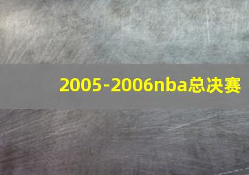 2005-2006nba总决赛