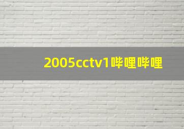 2005cctv1哔哩哔哩