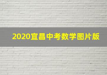 2020宜昌中考数学图片版