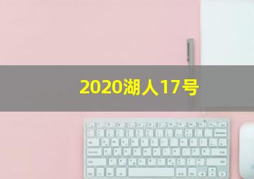 2020湖人17号