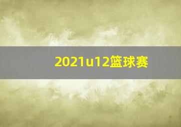 2021u12篮球赛