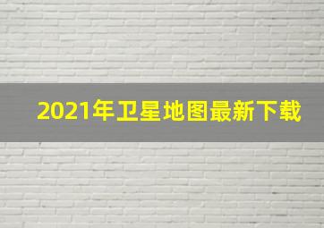 2021年卫星地图最新下载