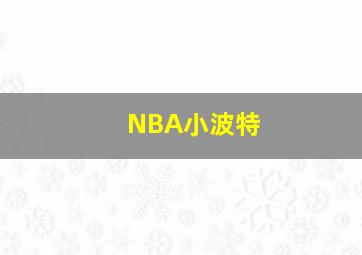 NBA小波特