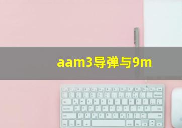 aam3导弹与9m