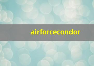 airforcecondor