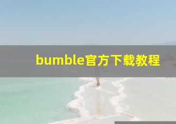 bumble官方下载教程