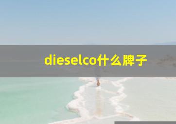 dieselco什么牌子