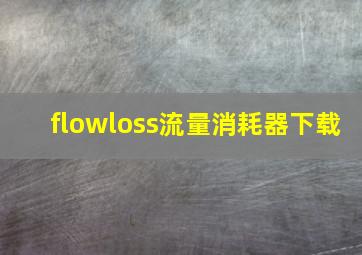 flowloss流量消耗器下载