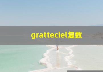 gratteciel复数