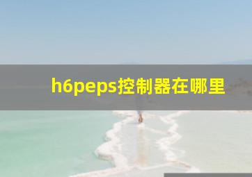 h6peps控制器在哪里