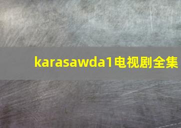 karasawda1电视剧全集