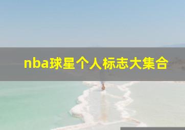 nba球星个人标志大集合