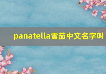 panatella雪茄中文名字叫