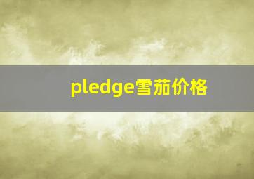 pledge雪茄价格