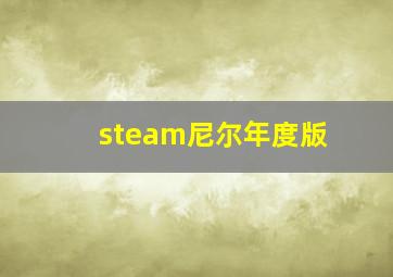 steam尼尔年度版