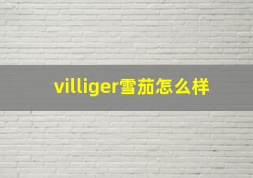 villiger雪茄怎么样