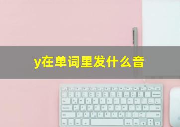 y在单词里发什么音