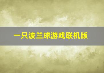 一只波兰球游戏联机版