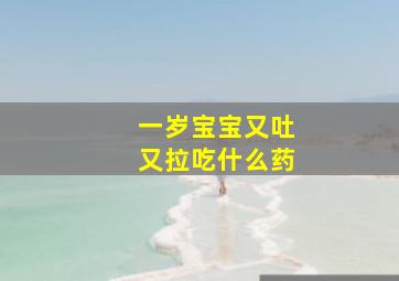 一岁宝宝又吐又拉吃什么药