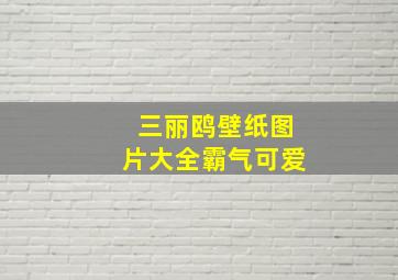 三丽鸥壁纸图片大全霸气可爱