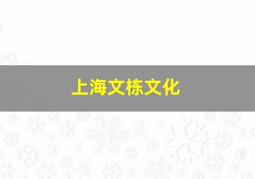 上海文栋文化