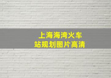 上海海湾火车站规划图片高清