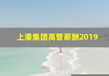 上港集团高管薪酬2019