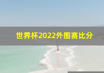 世界杯2022外围赛比分