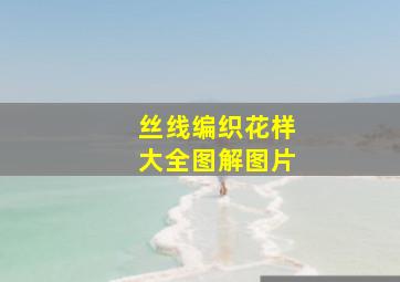 丝线编织花样大全图解图片