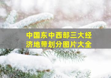 中国东中西部三大经济地带划分图片大全