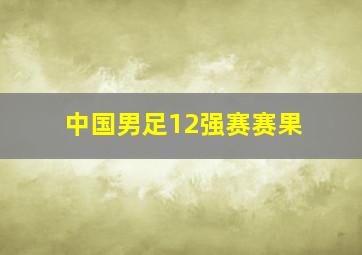 中国男足12强赛赛果