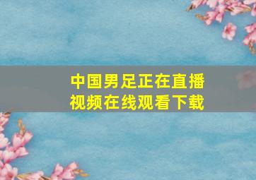 中国男足正在直播视频在线观看下载