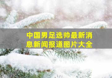 中国男足选帅最新消息新闻报道图片大全