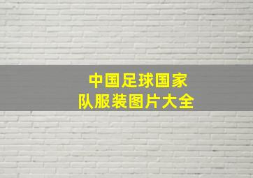 中国足球国家队服装图片大全