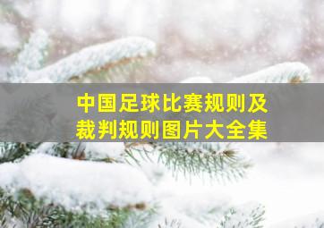 中国足球比赛规则及裁判规则图片大全集