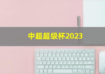 中超超级杯2023