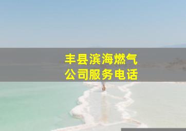 丰县滨海燃气公司服务电话