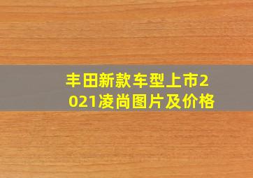 丰田新款车型上市2021凌尚图片及价格