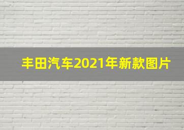 丰田汽车2021年新款图片