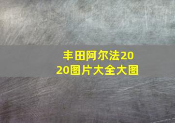 丰田阿尔法2020图片大全大图