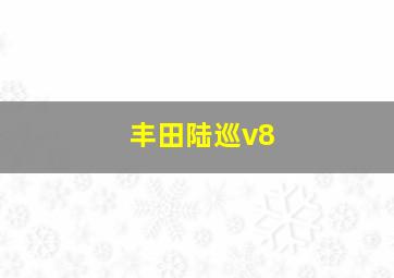 丰田陆巡v8