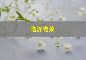 临沂粤菜