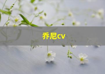 乔尼cv