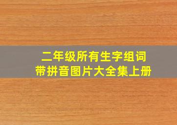 二年级所有生字组词带拼音图片大全集上册