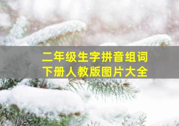 二年级生字拼音组词下册人教版图片大全